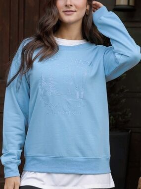 Grace & Lace Signature Soft Embroidered Sweatshirt / L